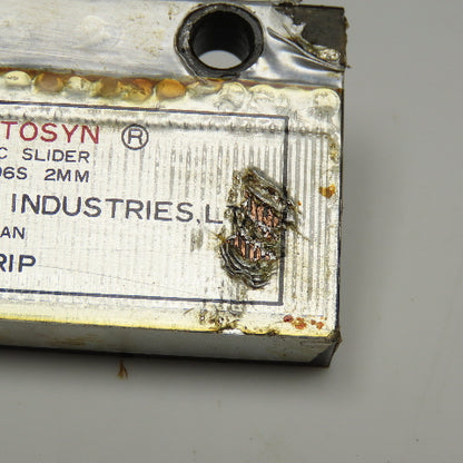 Mitsubishi M213196S Linear Inductosyn Metric Slider & Scale 31-1/2" OAL