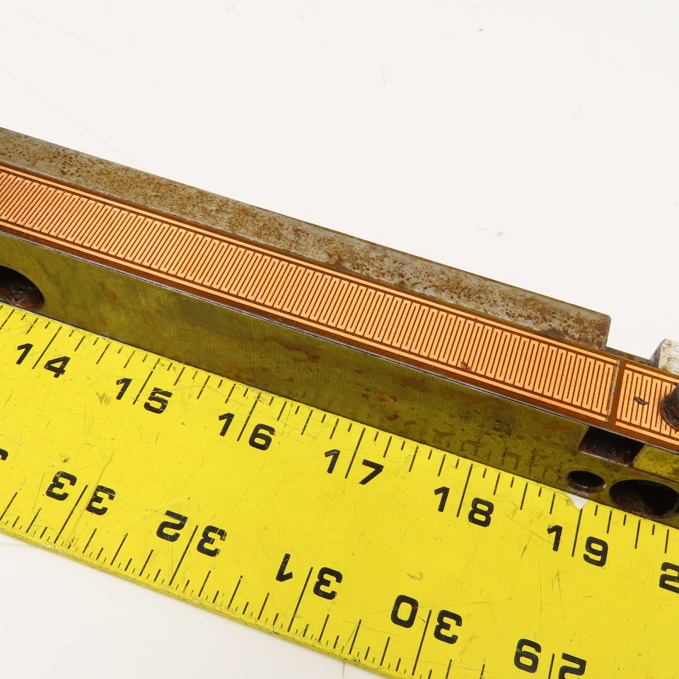Mitsubishi M213196S Linear Inductosyn Metric Slider & Scale 31-1/2" OAL