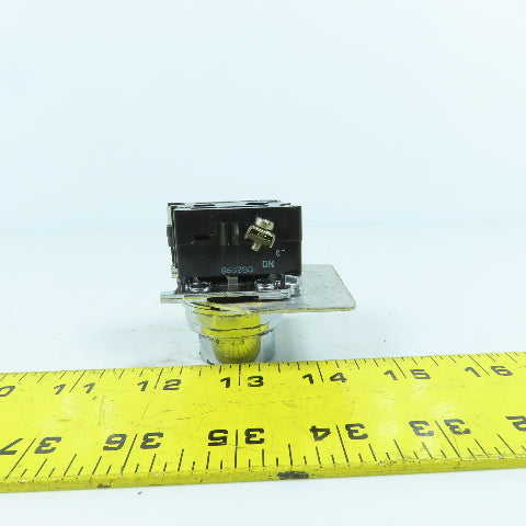 Cutler Hammer 10250T Momentary Contact Black Push Button 600V