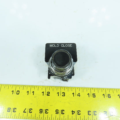 Cutler Hammer 10250T Momentary Contact Black Push Button 600V
