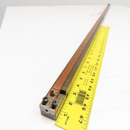 Mitsubishi M213196S Linear Inductosyn Metric Slider & Scale 51" OAL