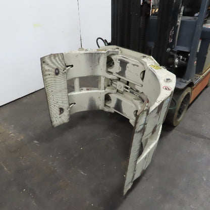 Cascade 45F-RC-01A Paper Roll Clamp Rotator Lift Truck Attachment 4500Lb Cap