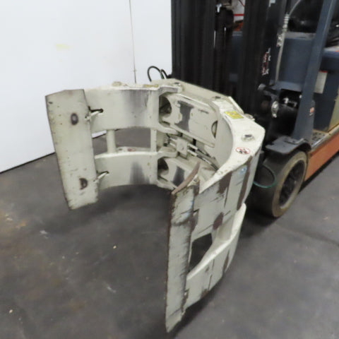 Cascade 45F-RC-01A Paper Roll Clamp Rotator Lift Truck Attachment 4500Lb Cap