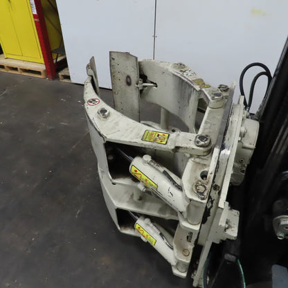 Cascade 45F-RC-01A Paper Roll Clamp Rotator Lift Truck Attachment 4500Lb Cap