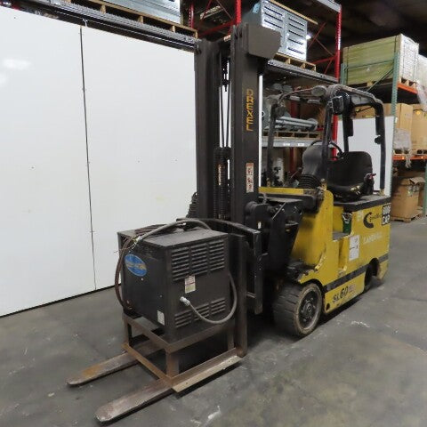 Landoll Drexel SL60SE90D 6000LB 3-Stage Swing Mast Electric Forklift 72V 1543 Hr