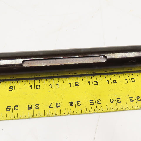 1-3/8" Diameter Keyed Blower Shaft Annealed Steel 23-3/16" OAL