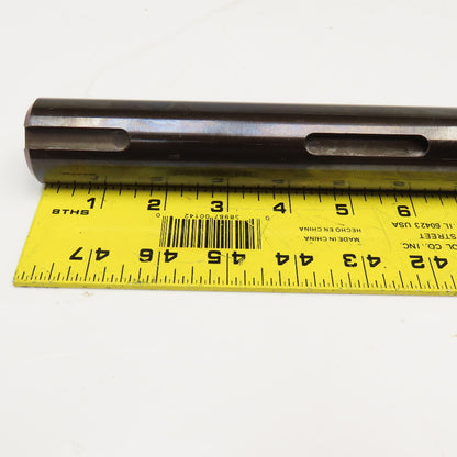 1-3/8" Diameter Keyed Blower Shaft Annealed Steel 23-3/16" OAL