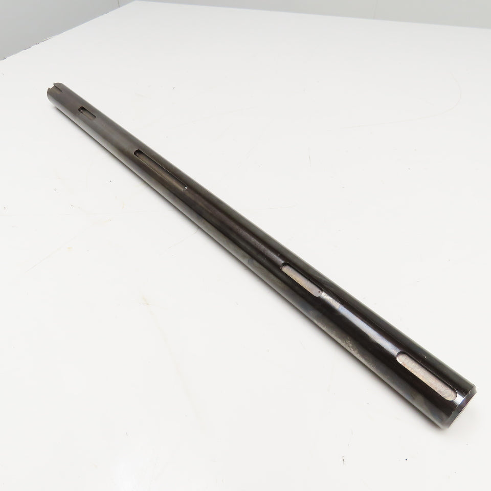 1-3/8" Diameter Keyed Blower Shaft Annealed Steel 23-3/16" OAL