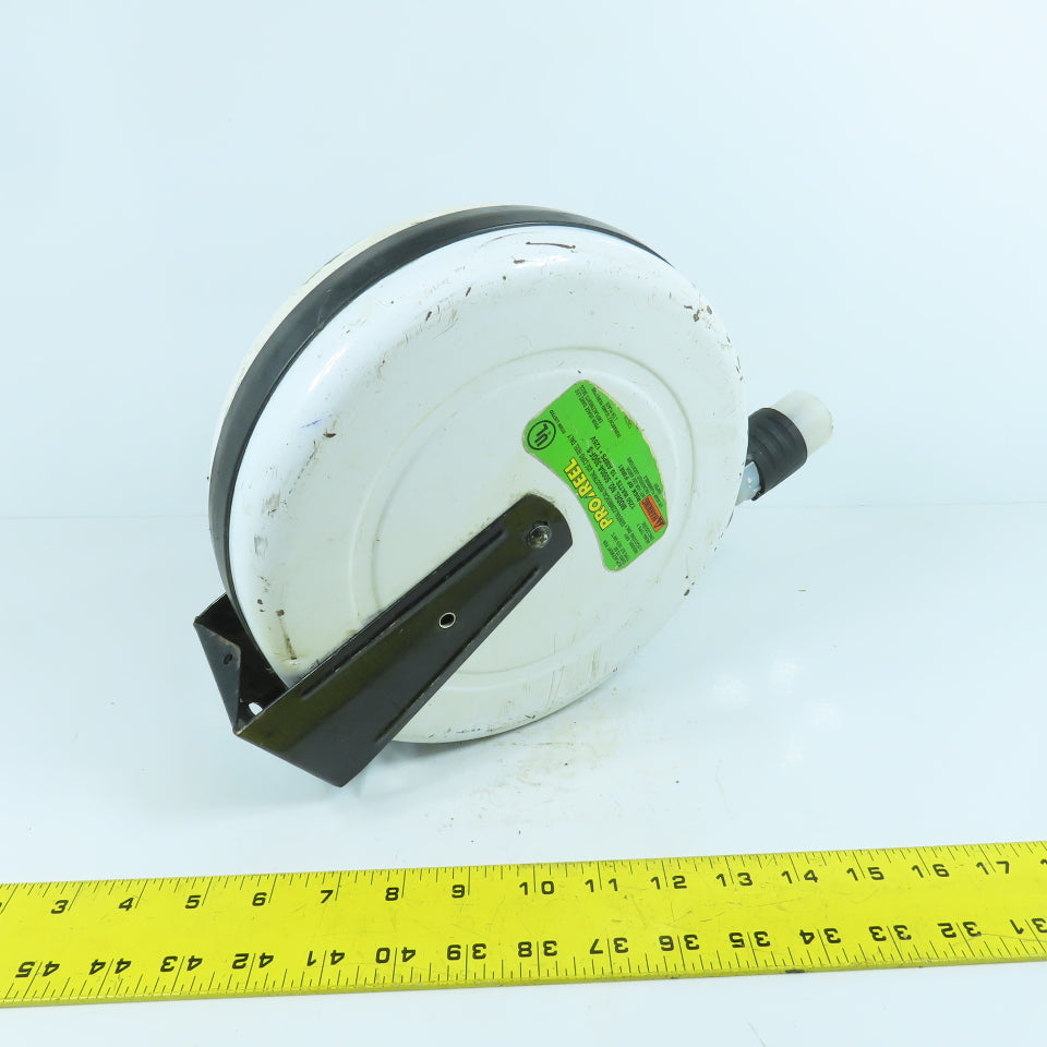 Pro-Reel 5000A-30GF-S 14' Auto Retractable Extension Cord Reel 10 Amp 125V 1PH