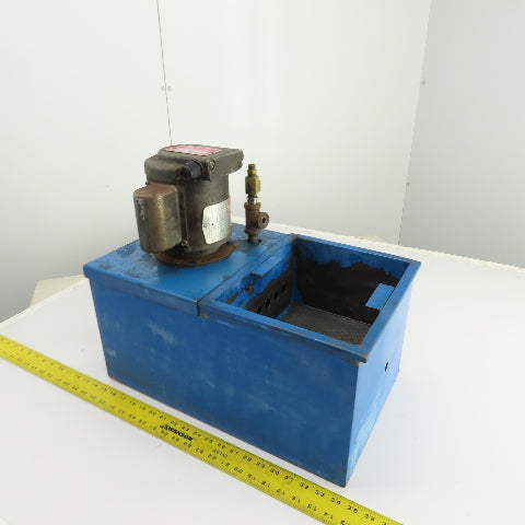 Gusher 1P3-LONG 0.1HP Coolant Pump & 9 Gallon Reservoir 115/230V Single Phase