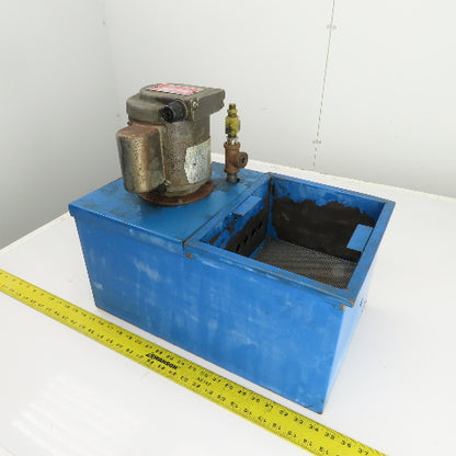 Gusher 1P3-LONG 0.1HP Coolant Pump & 9 Gallon Reservoir 115/230V Single Phase