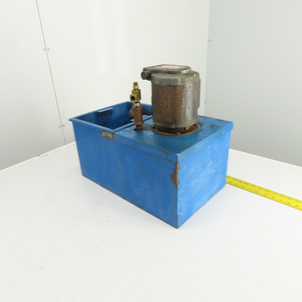 Gusher 1P3-LONG 0.1HP Coolant Pump & 9 Gallon Reservoir 115/230V Single Phase