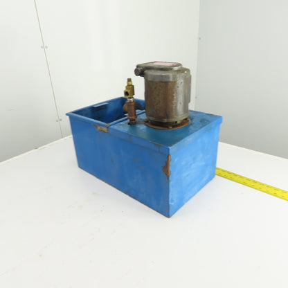 Gusher 1P3-LONG 0.1HP Coolant Pump & 9 Gallon Reservoir 115/230V Single Phase