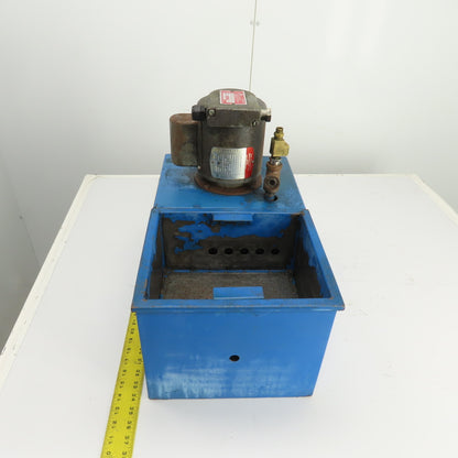 Gusher 1P3-LONG 0.1HP Coolant Pump & 9 Gallon Reservoir 115/230V Single Phase