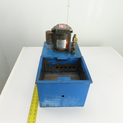 Gusher 1P3-LONG 0.1HP Coolant Pump & 9 Gallon Reservoir 115/230V Single Phase