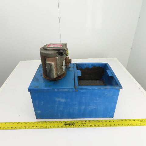 Gusher 1P3-LONG 0.1HP Coolant Pump & 9 Gallon Reservoir 115/230V Single Phase