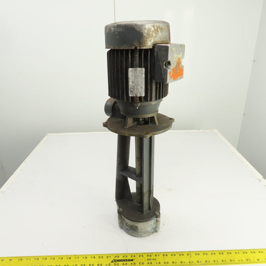 OECI EVI33NL L5G104 1.5HP 1.1kW Coolant Pump 255/440V 3PH 15.5" Depth