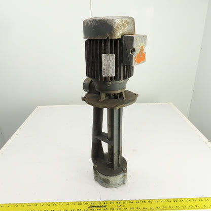OECI EVI33NL L5G104 1.5HP 1.1kW Coolant Pump 255/440V 3PH 15.5" Depth