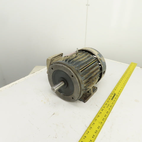 GE 5KS182BC205 3HP AC Electric Motor 1755RPM 208-230/460V 3PH 182T Frame