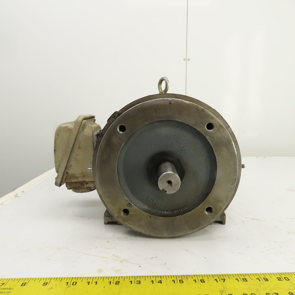 GE 5KS182BC205 3HP AC Electric Motor 1755RPM 208-230/460V 3PH 182T Frame