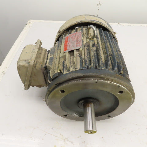 GE 5KS182BC205 3HP AC Electric Motor 1755RPM 208-230/460V 3PH 182T Frame
