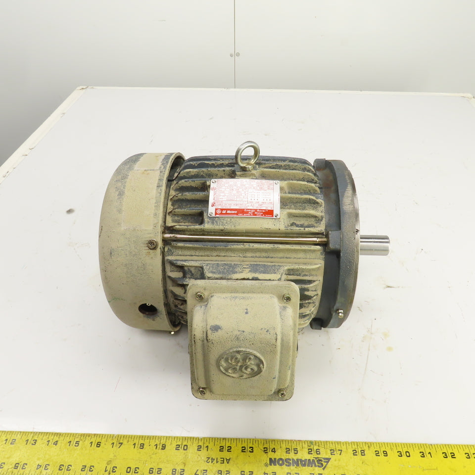 GE 5KS182BC205 3HP AC Electric Motor 1755RPM 208-230/460V 3PH 182T Frame