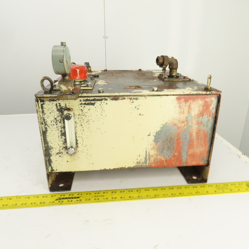 16 Gallon Hydraulic Oil Tank Return Reservoir 20-1/2" x 19" x 9"