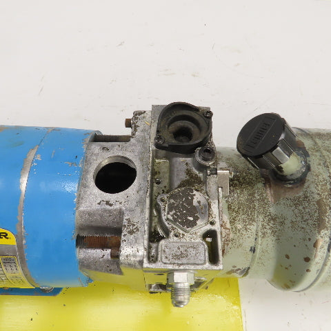 Fenner Baldor 3HP 2.5 Gallon Hydraulic Power Pump Unit 208-230/460V 3PH 1725RPM