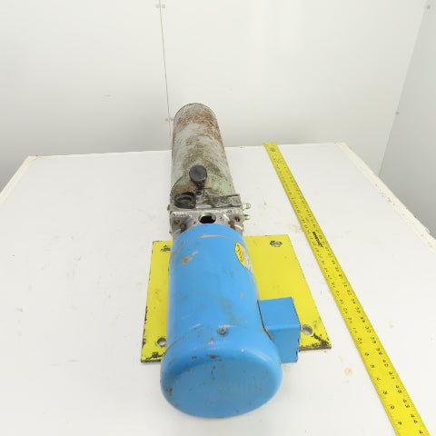 Fenner Baldor 3HP 2.5 Gallon Hydraulic Power Pump Unit 208-230/460V 3PH 1725RPM