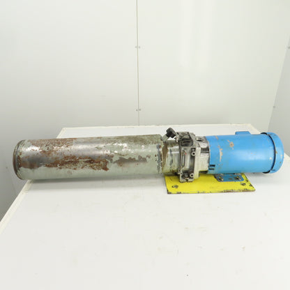 Fenner Baldor 3HP 2.5 Gallon Hydraulic Power Pump Unit 208-230/460V 3PH 1725RPM