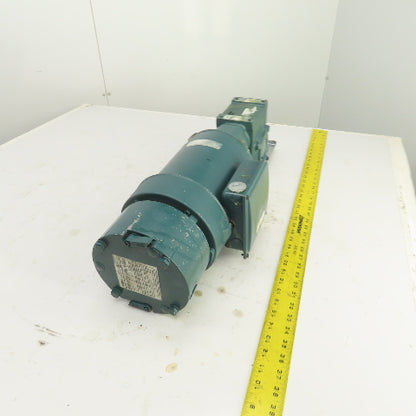 Tigear 20S15L 15:1 Left Hand Gear Reducer 1HP 3PH 116RPM Out Brake 46BK0204B01