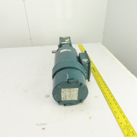 Tigear 20S15L 15:1 Left Hand Gear Reducer 1HP 3PH 116RPM Out Brake 46BK0204B01
