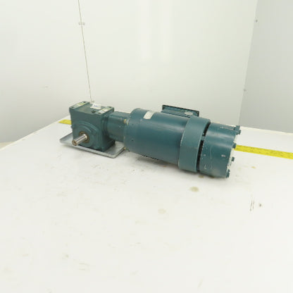 Tigear 20S15L 15:1 Left Hand Gear Reducer 1HP 3PH 116RPM Out Brake 46BK0204B01