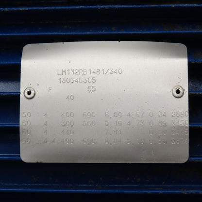 Lowara LM112RB14S1/340 4kW 3520RPM 380-690VV 50/60Hz Vertical Centrifugal Pump