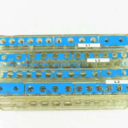 Cembre Z-50-DP12-160 Power Distribution Block 4-Pole 6kA