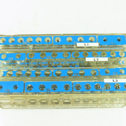 Cembre Z-50-DP12-160 Power Distribution Block 4-Pole 6kA