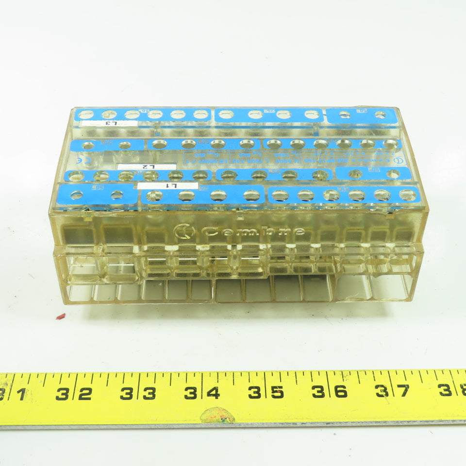 Cembre Z-50-DP12-160 Power Distribution Block 4-Pole 6kA