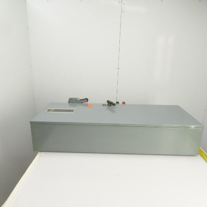 Allen Bradley 48x20x9" Electrical Enclosure Backplate & 100A Disconnect 3R, 12