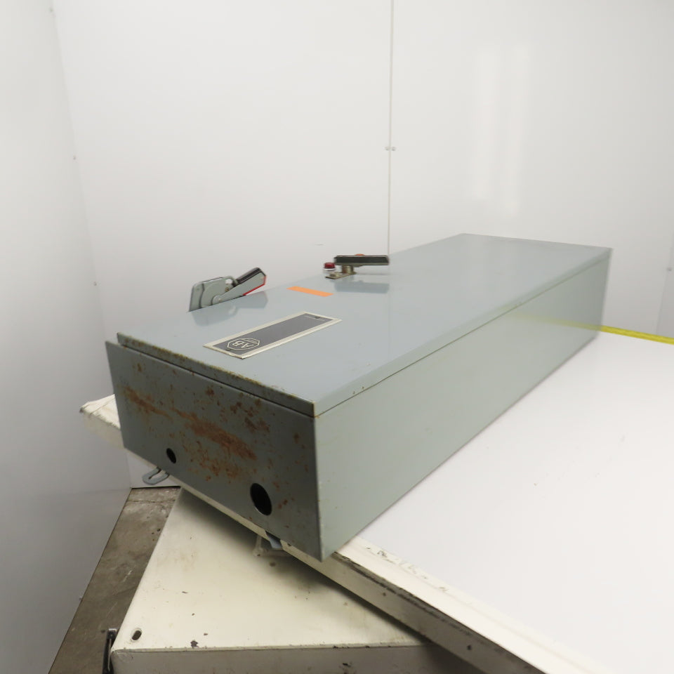 Allen Bradley 48x20x9" Electrical Enclosure Backplate & 100A Disconnect 3R, 12