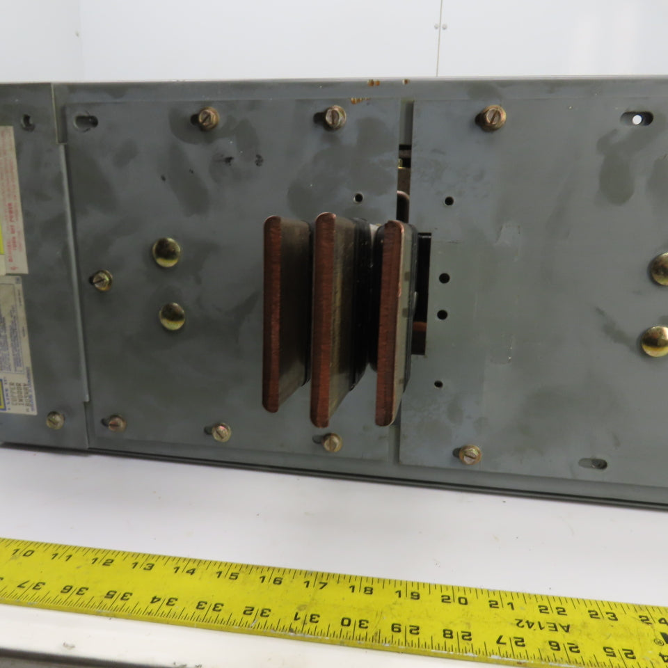 Square D CF2308GETBMB 800 Amp Busway End Tap Box 600V 3P 3 Wire "Missing Parts"