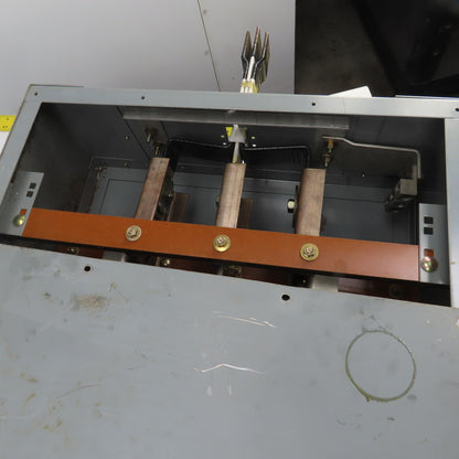 Square D CF2308GETBMB 800 Amp Busway End Tap Box 600V 3P 3 Wire "Missing Parts"