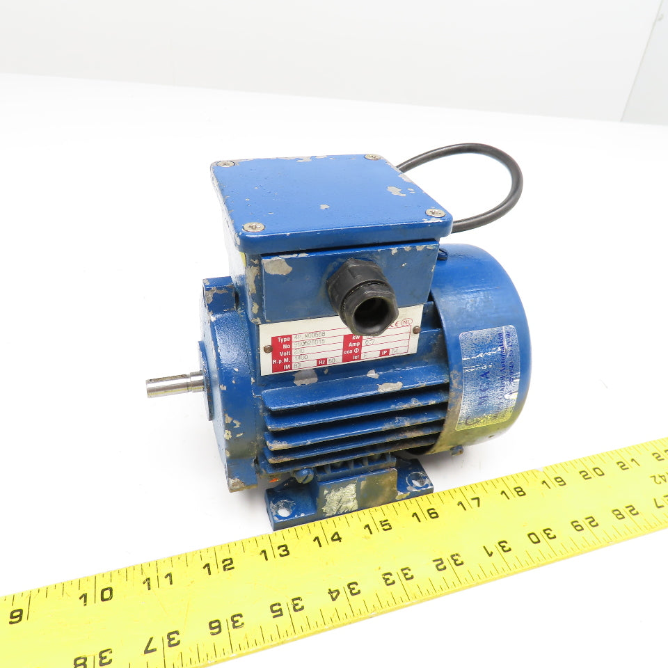 4P.M0056B 230V 0.06kW 1400RPM 50Hz 1Ph Motor