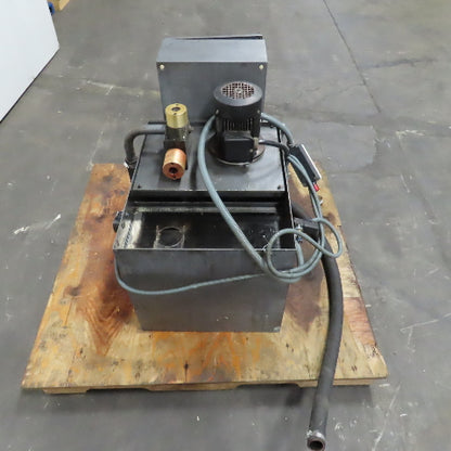 Sameca M038 0.55kW 18 Gallon Coolant Oil Pump 220-480V 3PH 3410RPM W/ Controls