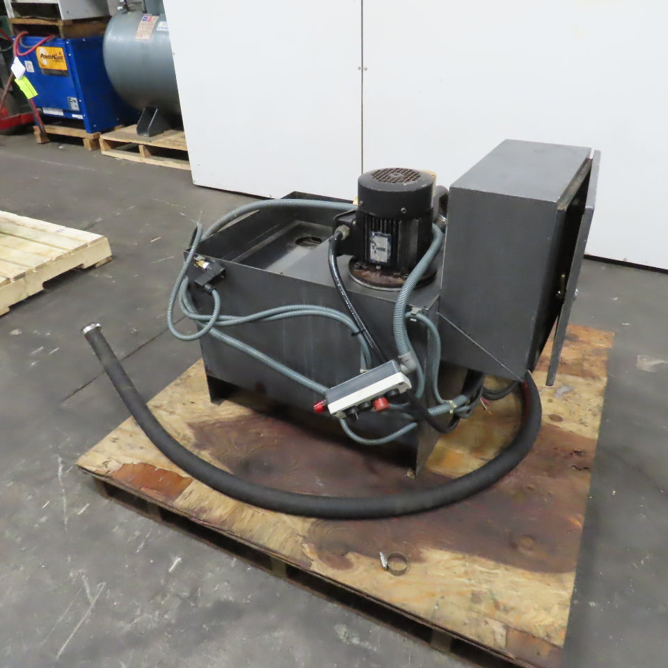 Sameca M038 0.55kW 18 Gallon Coolant Oil Pump 220-480V 3PH 3410RPM W/ Controls
