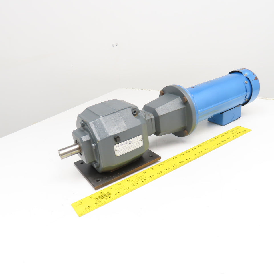 Grove Gear SRF3650-4523-84-5-56BC-CU 20:1 Ratio Gear Motor 90VDC 3/4Hp