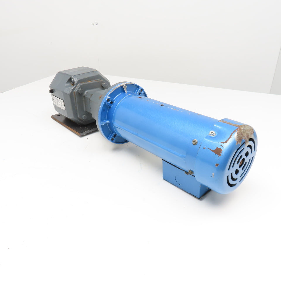 Grove Gear SRF3650-4523-84-5-56BC-CU 20:1 Ratio Gear Motor 90VDC 3/4Hp