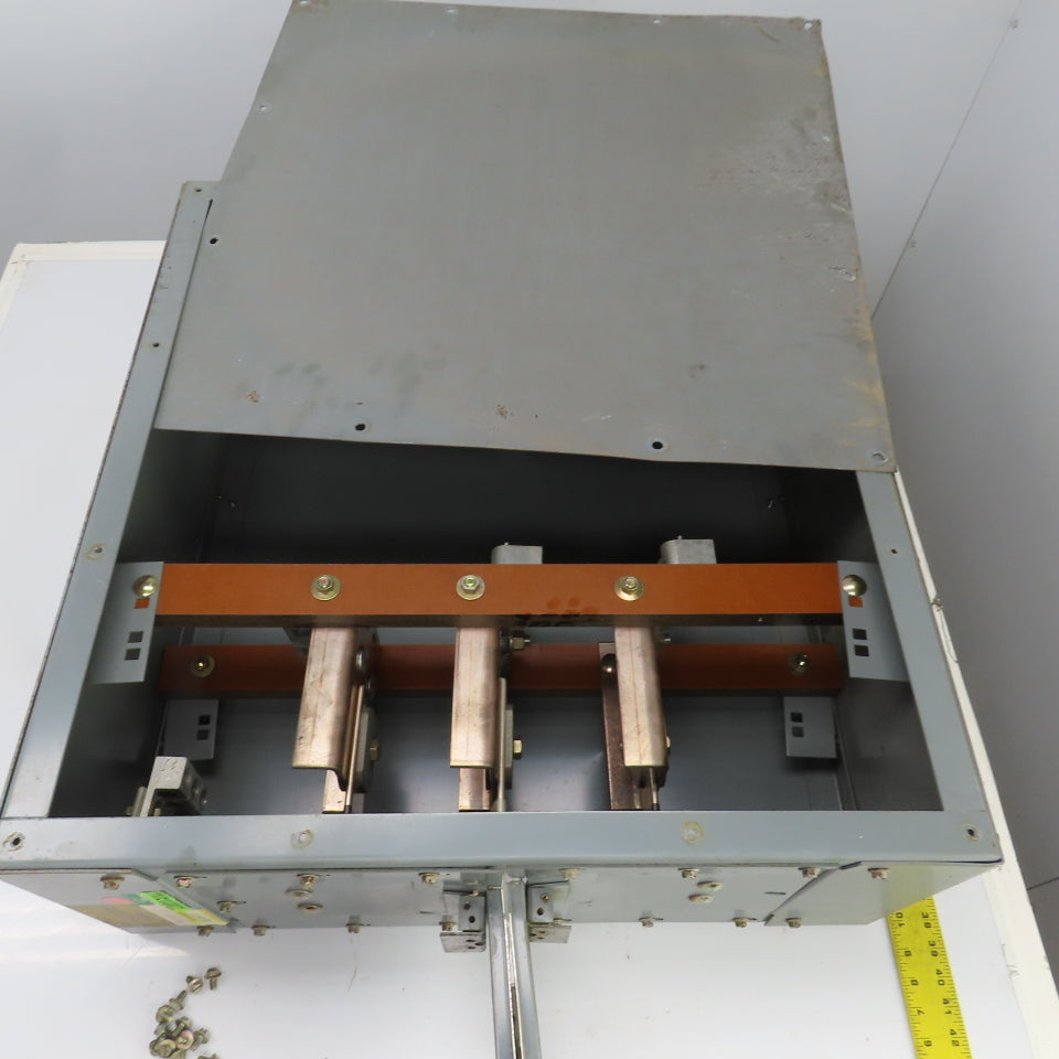 Square D CF2308GETBMB I-Line II 800 Amp Busway End Tap Box 600V 3P 3 Wire
