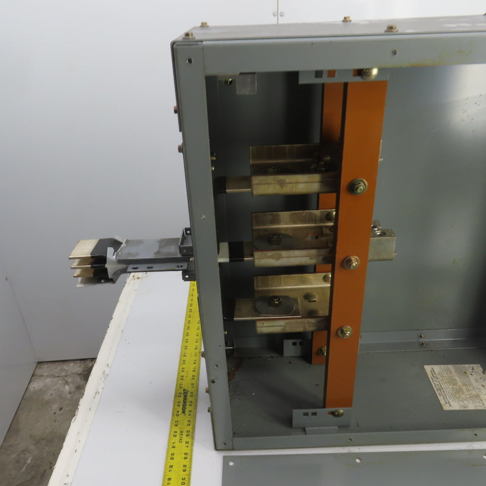 Square D CF2308GETBMB I-Line II 800 Amp Busway End Tap Box 600V 3P 3 Wire