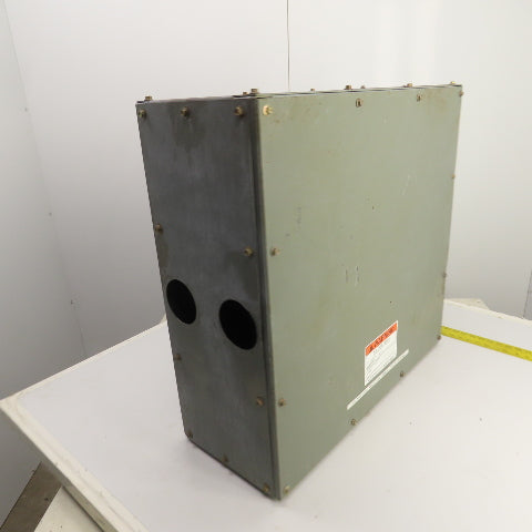 Square D CF2308GETBMB I-Line II 800 Amp Busway End Tap Box 600V 3P 3 Wire