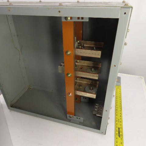 Square D CF2308GETBMB I-Line II 800 Amp Busway End Tap Box 600V 3P 3 Wire NO TAP